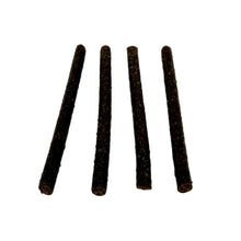 Load image into Gallery viewer, Four dark brown sticks arranged in a row on a white background