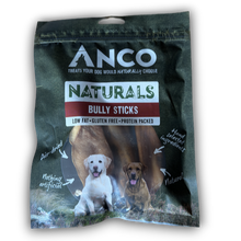 Load image into Gallery viewer, Anco Naturals Bully Sticks packaging with images of dogs on a white background