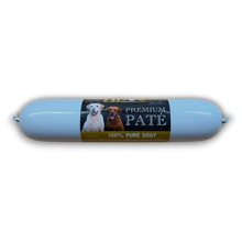 Load image into Gallery viewer, Blue package of 'Premium Pate' with a label featuring two dogs on a white background