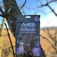 Load image into Gallery viewer, Anco Selects Turkey Strips with Collagen 85g