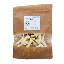 Load image into Gallery viewer, Package of dried chicken feet with a label on a white background