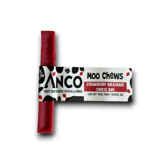 Load image into Gallery viewer, Anco Moo Chew Strawberry Milkshake Cheese Bar Small
