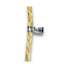 Load image into Gallery viewer, Braided wooden stick with a label on a white background