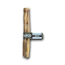 Load image into Gallery viewer, Two rawhide bones with a 'Nanco Naturals' label on a white background