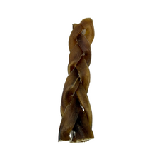 Load image into Gallery viewer, Braided dog treat on a white background