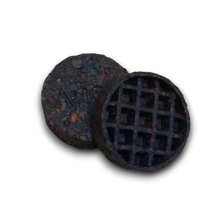 Load image into Gallery viewer, Two black waffle-style filters on a white background