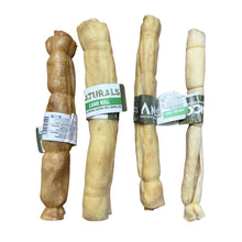 Load image into Gallery viewer, Four dog treats with 'Naturals' branding on a white background