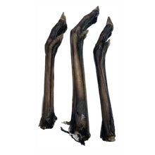 Load image into Gallery viewer, Three dried deer legs on a white background