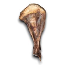 Load image into Gallery viewer, A single dried animal leg, likely cured ham or salami, shown vertically against a plain white background with a soft drop shadow.