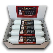 Load image into Gallery viewer, Box of Anco Premium Pate dog food with visible branding and product details.