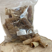 Load image into Gallery viewer, Paddock Farm Beef Trachea Moo Tube Pieces 12cm - 1kg