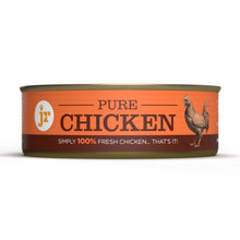 Load image into Gallery viewer, Can of pure chicken food with a label on a white background
