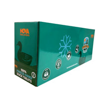Load image into Gallery viewer, Teal box of Nova Dog Chews with branding and product information on a white background