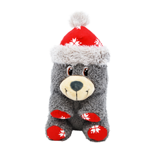 Load image into Gallery viewer, KONG Christmas Holiday Comfort Polar Bear Grey