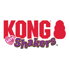 Load image into Gallery viewer, KONG Christmas Holiday Shaker Luvs Reindeer Medium Green