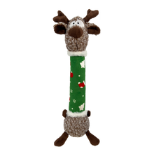 Load image into Gallery viewer, KONG Christmas Holiday Shaker Luvs Reindeer Medium Green