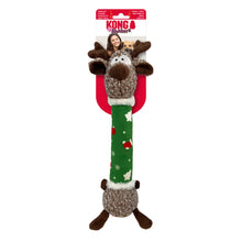 Load image into Gallery viewer, KONG Christmas Holiday Shaker Luvs Reindeer Medium Green