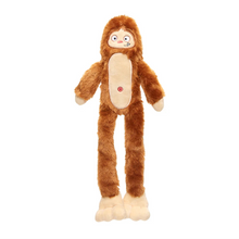 Load image into Gallery viewer, A brown plush toy shaped like a giant ape or simba figure, standing upright against a plain white background.