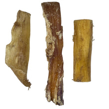 Load image into Gallery viewer, Three pieces of dried tendons on a white background