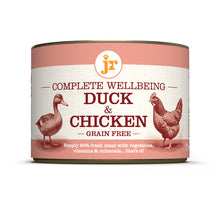 Load image into Gallery viewer, JR Complete Wellbeing Duck & Chicken 200g