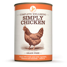 Load image into Gallery viewer, JR Complete Wellbeing Simply Chicken 400g