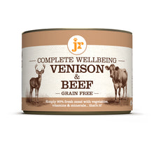 Load image into Gallery viewer, JR Complete Wellbeing Venison & Beef 200g