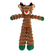 Load image into Gallery viewer, KONG Christmas Holiday Shakers Crumples Reindeer Red Extra Large