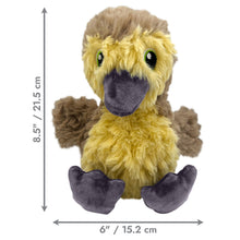 Load image into Gallery viewer, Plush toy with dimensions indicated on a white background