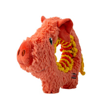 Load image into Gallery viewer, Plush dragon toy with a rope on a white background