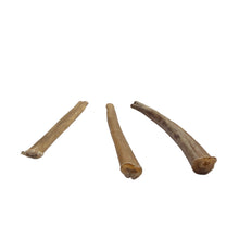 Load image into Gallery viewer, Three Nova_Buffalo_Collagen_Sticks on a white background