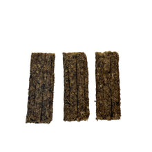 Load image into Gallery viewer, three Pheasant Meaty Strips Dog Treat on a white background
