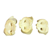 Load image into Gallery viewer, 3 Dried white pig snout dog chew