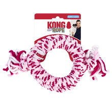 Load image into Gallery viewer, KONG Puppy Rope Ring Blue