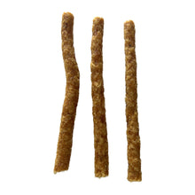 Load image into Gallery viewer, Three brown dog treats on a white background
