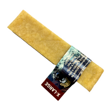 Load image into Gallery viewer, An extra large rectangular dog chew snack made from yak cheese, with packaging visible.