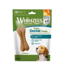 Load image into Gallery viewer, pack of Whimzees Trial Pack Ricebone Medium/Large 4 Pieces