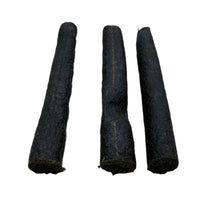 Load image into Gallery viewer, Three black Zebra Sausage Sticks on a white background