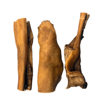Load image into Gallery viewer, three pieces of beef skin on a white background