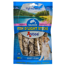 Load image into Gallery viewer, Antos Nova Fish D’Light Salmon Sticks 100g