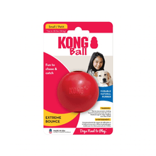 Load image into Gallery viewer, kong-ball-red-dog-toy-in-cardboard-tag