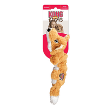 Load image into Gallery viewer, kong-scrunch-knots-fox-orange-dog-toy-packaging