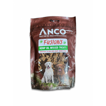 Load image into Gallery viewer, Anco Hemp Oil Infused Fusions Dog Treats 100g