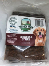 Load image into Gallery viewer, boar-strips-dog-treats