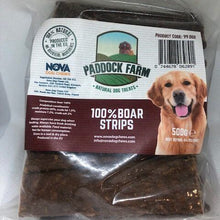 Load image into Gallery viewer, boar-strips-dog-treats