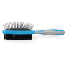 Load image into Gallery viewer, ancol-ergo-grooming-double-sided-brush-for-dogs