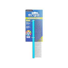 Load image into Gallery viewer, ancol-ergo-medium-course-metal-comb-7inch-packaging