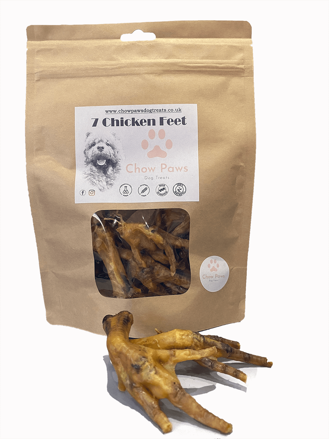 Chicken feet for outlet puppies