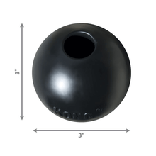 Load image into Gallery viewer, kong-black-extreme-dog-ball-dimensions