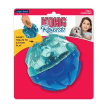 Load image into Gallery viewer, kong-rewards-ball-blue-in-outer-packaging