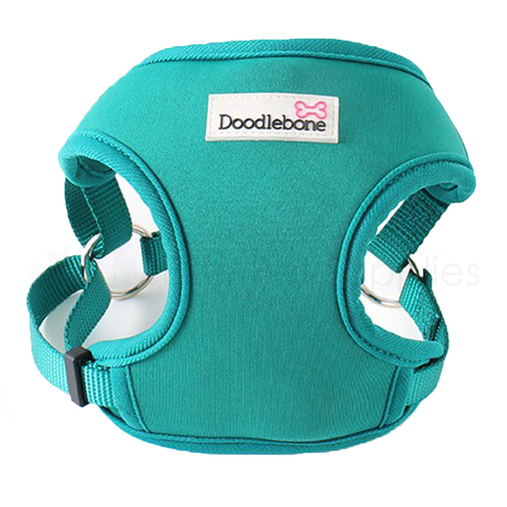 Doodlebone NeoFlex Harness Teal XL Chow Paws Dog Treats